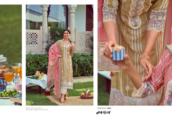 Jay Vijay New And Now Vol 9 Bageecha Silk Designer Salwar Suits Collection